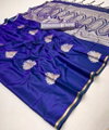 Kanthkala Panther Dark By Rajtex Satin Handloom Weaving Silk Saree Exporters In India

